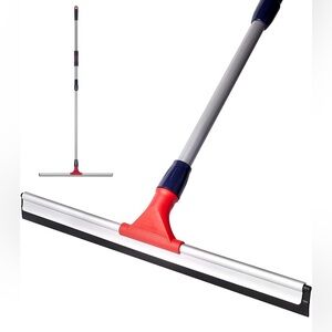 DSV Standard Professional Floor Squeegee for Concrete Floor, 24" Large Heavy Dut